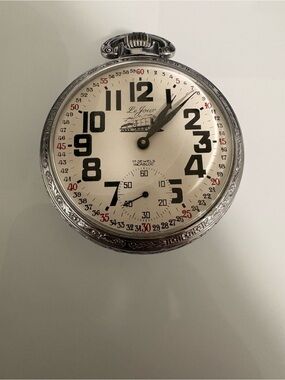 The Vintage Le Jour Swiss 17 jewels made pocket watch